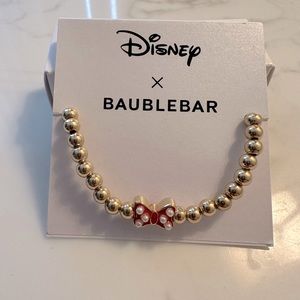 NWT Baublebar Minnie Mouse Disney Pisa Bracelet